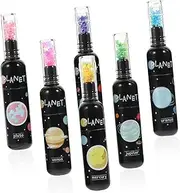 BCOATH 6pcs Kawaii Planet Highlighters Marker Pens for Smooth Writing No Ink Leakage for School Supplies Drawing and Note Taking
