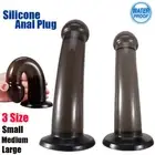 Realistic Crystal Dildo Dong Anal Butt Plug Thruster Penis Cock Adult Sex Toy