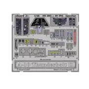Eduard Colour Photoetch for 1/48 A-10 for HobbyBoss kit
