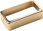 Yardwe Elegant Pickup Cover Metal Diy Accessory for Guitars -open Style Gold Gb312c