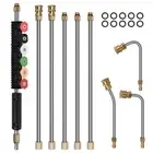 97 Inch Pressure Washer Extension Rod Cleaner Tool for Home/Gutter Cleaning