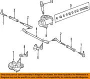 FORD OEM 97-03 Blackwood Steering Gear Linkage-Idler Arm 1L3Z3350AB (for: Ford)