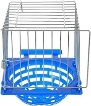 Folpus Bird Cage Breeding Nest Detachable Bird Cage Nest Bird Cage Accessories Small Hatching Nesting Box for Lovebirds Budgies