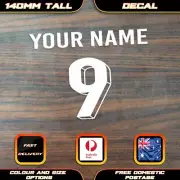 Euro 2024 Style Sticker Decal Multiple Teams. Choice Number Colour & Name