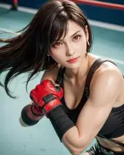 Tifa Final Fantasy 7 Pin-Up Fan Art Print Poster Size A3 JAPAN 297×420mm 729