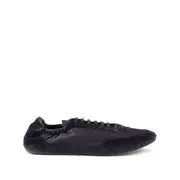 [Prada] Prada Collapse Re-Nylon Suede Sneakers 8 US BLACK