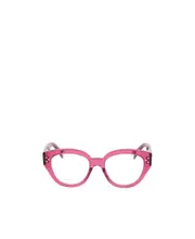 Logo full-frame glasses 51 Pink