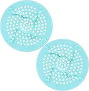 Silicone Sink Bounce Core Drain Strainer 2 Pack Sink Drain Cover for Kitchen and Bathroom Easy to Remove and Clean