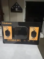 Skullcandy Kilo Wireless Bluetooth Speaker w/Case 2-pack STEREO bundle, NEW!