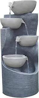 Multilayered Outdoor Fountain Circulating Water Landscape Decoration Ornaments Ideal Gifts Garden Water Fountain