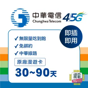 【限時特賣 中華電信】4G上網 吃到飽 台灣網卡 30天 隨插即用 台灣上網卡 sim卡 免設定免開卡 網卡 上網卡