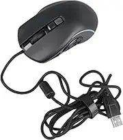 Wired Gaming Mouse,10 Programmable Side Buttons, 800-7200DPI 6 Adjustable DPI Shortcut Mouse, Office Gaming Multi Mode Adjustable 14 Light Effects RGB Backlight Braided Wire Mouse