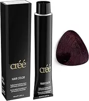 Créé Professional Permanent Hair Color 100ml 3.4 Fl.Oz. (Irisee Dark Red Blond 6.62)