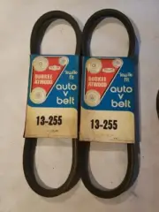Lot Of 2 Durkee Atwood Automotive Auto V Belt 13-255 "Kwik Fit" 26.07" x. 44"
