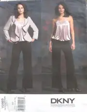 Vogue 2923 pattern Donna Karan size 14-18 DKNY jacket, top & pants uncut