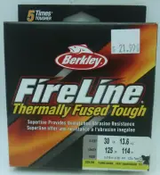 Berkley FireLine 30lb braided fishing line 125 yards Flame Green