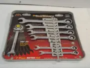 GearWrench 9417 7 Piece Ratcheting Metric Gear Wrench Set