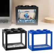Mini Fish Tank Aquarium Stackable Cube Tank With Fish Tank Acrylic Transparent