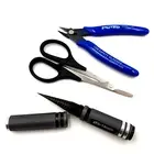 RC Tool Kit Body Shell Kit- Snips, Body Scissors, Shell Reamer Repair Set Tamiya