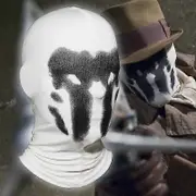 Inkblot Mask Color Change Watchmen Rorschach Walter Kovacs Cosplay White Halloween Costume Party Full Face Headwear
