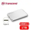 Transcend 創見 25C3S 1TB 2.5吋 TYPE-C 超薄鋁合金 外接式硬碟