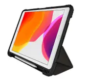Cygnett Rugged WorkMate Evolution Apple iPad (10.2') (9th/8th/7th Gen) Protective Case - Black/Charcoal (CY3076CPWOR), 360 Heavy Duty Protection, Rug