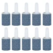 Air Stones 10PCS Cylinder Bubble Diffuser Airstones For Aquarium Fish Tank Pump-Dark Blue2