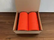 Fluorescent Orange Marking / Flagging Tape - 12 Rolls per Box - High Visibility