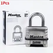 1/2Pcs Master Lock Proseries Stainless Steel Anti-Theft Waterproof Padlock Home