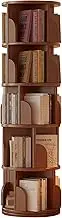 Rotating Bookshelf, 360° Rotating Bookcase for Small Space, Corner Bookshelf for Bedroom, Living Room, Study Room, 5 Tier