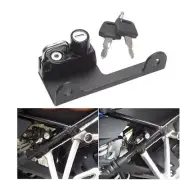 Motorycle Helmet Lock W/ Keys Black For BMW R1200GS LC R1200GS Adventure R1250GS