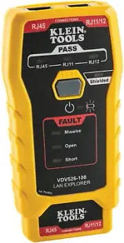 Network, LAN Explorer, Data Cable Tester with Remote