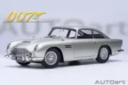 AUTOart 1:18 Aston Martin DB5 007 James Bond Goldfinger Diecast Model Car 70296