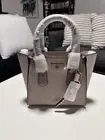 MICHAEL KORS Kris Small Pebbled Leather Satchel Bag Soft Pink/LTCR/FWN