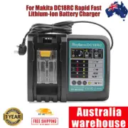 For Makita DC18RC Rapid Fast Lithium-Ion Battery Charger BL1830 BL1860B BL1850B