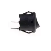 10Pcs 16mm Small Round Boat Rocker Switches 2 Pin ON-OFF Rocker Switch B.ar