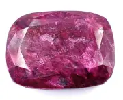 675.00 CT Cushion Shape Natural Red Ruby IGL Certified Opaque Loose Gemstone M25