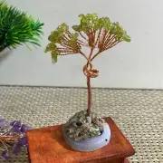 Natural Hand Made Crystals for Prosperity, Tree of Life Gift 33g h10