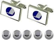 [Select Gifts] Shirt Dress Studs Nordic Council Flag Cufflinks