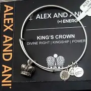 Alex And Ani Crown Charm Bracelet