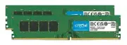 Crucial 64GB (2x32GB) DDR4 UDIMM 3200MHz CL22 1.2V Dual Ranked Desktop PC Mem...