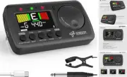 Digital Metronome Tuner 3 in 1, English Vocal Counting Metronome with Tap