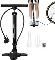 Air Pump, Valve Bike Pump, And Pump, Bike Inflator With Gauge, Lightweight Bike Pump Tool, Mountain Bike Tire Inflator, Baby Stroller Tire Pump, Air Pump For Sports Balls,