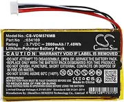 Replacement Battery for VTech RM5764-2HD, RM5764HD 3.7V/2000mAh
