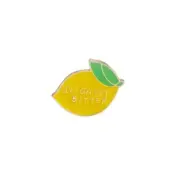 LEMON - SLIGHTLY BITTER - ENAMEL PIN