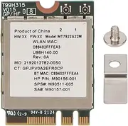 WiFi 6E AX210 WiFi Card,High Speed Transmission Rate 6E Wireless Card,Wireless Module NGFF Network,for 10 11 64 Bit Only