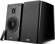EDIFIER R2000DB Powered Bluetooth Lifestyle Bookshelf Speakers Black - BT/Dual 3.5mm AUX/Optical/Ideal for any iOS/Andriod/Mac/Windows/Remote Control