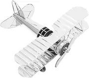 Totority Vintage Iron Airplane Model Retro Aircraft Ornament for Home Office Decor Unique Collectible Metal Plane Desktop Decoration Aviation Enthusiasts and Vintage Collectors
