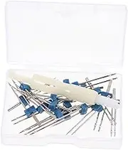 Tofficu Efficient Double Needle Sewing Machine Universal Twin Needles for Household Sewing Threader Accessory