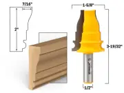 2" Door & Window Door & Window Casing Router Bit - 1/2" Shank - Yonico 16125